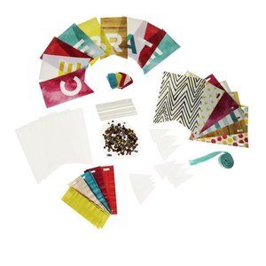 NWT WE R‎ MEMORY KEEPERS FUSEables CELEBRATE BANNER KIT